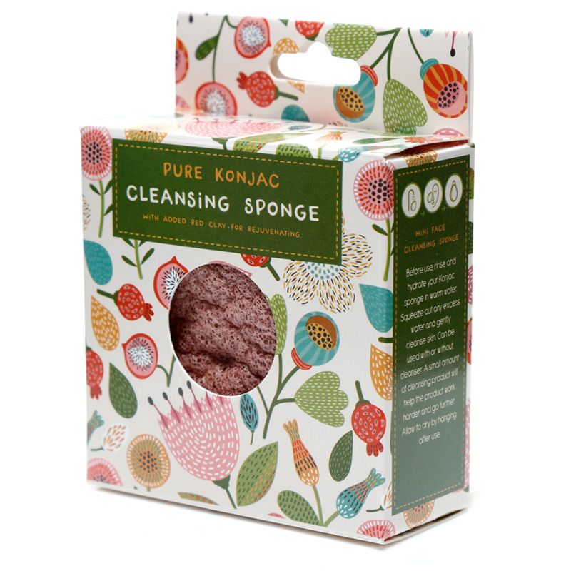 Konjac sponge in box