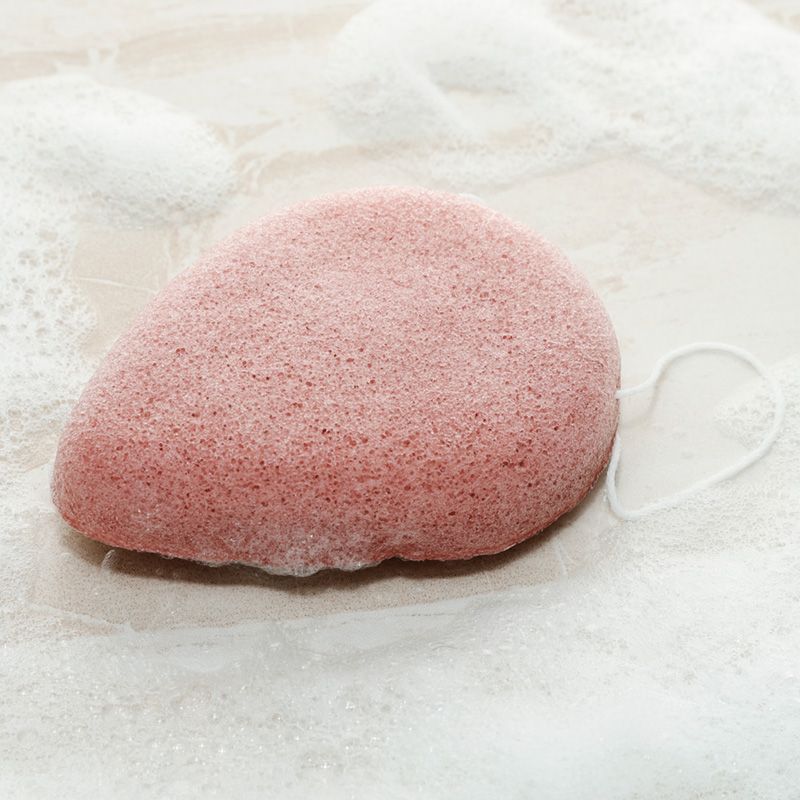 Konjac sponge lather