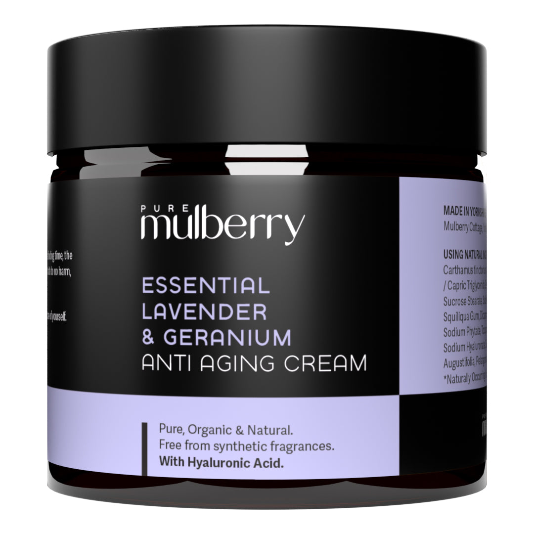 Lavender and geranium anti aging cream